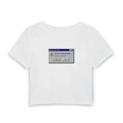 Error: Too Iconic Baby Tee