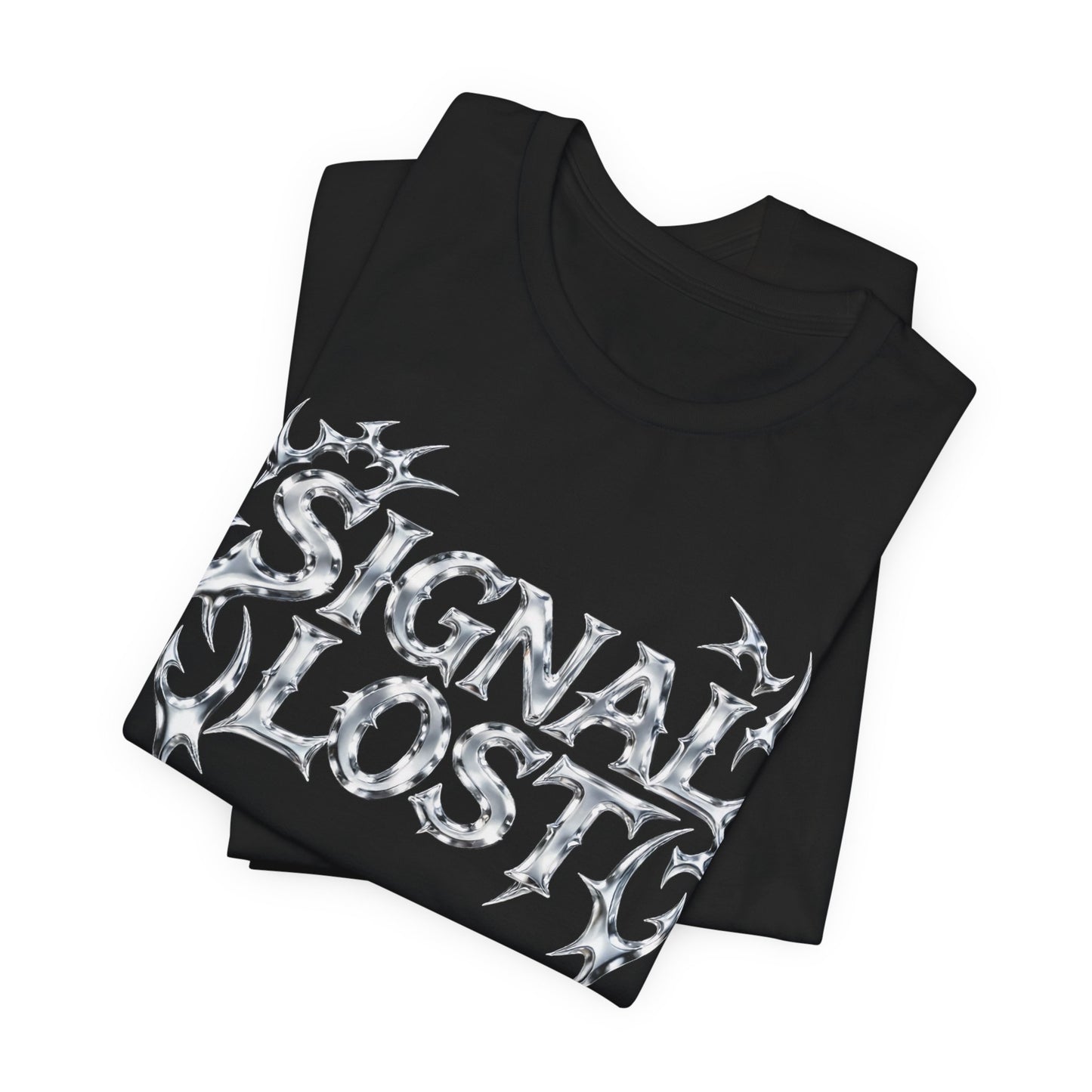 SIGNAL LOST Tee - Y2K Graphic Classic Cotton Top