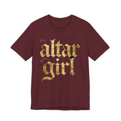 altar girl Tee - Y2K Graphic Classic Cotton Top