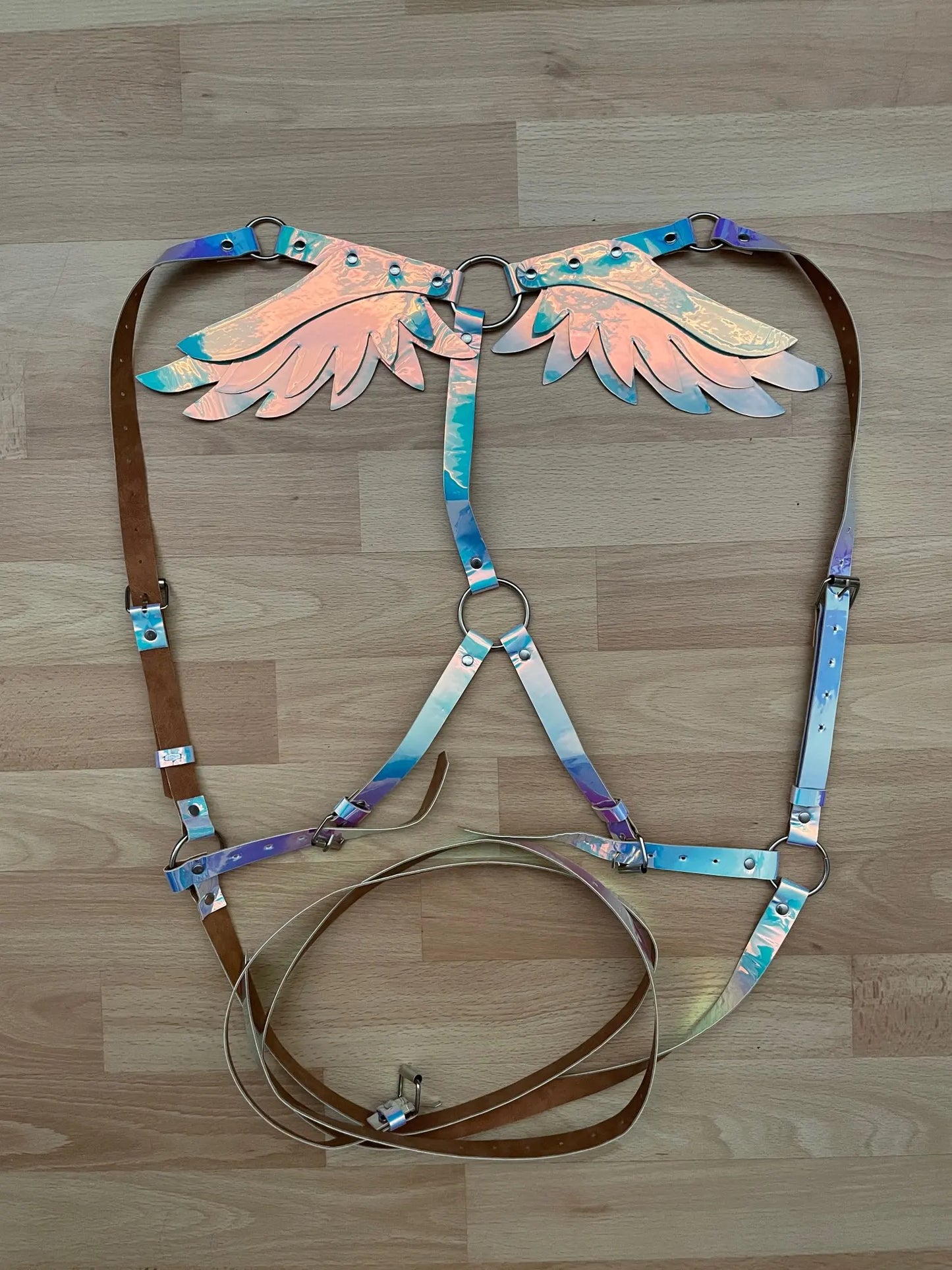 Customer photo - harness laid flat