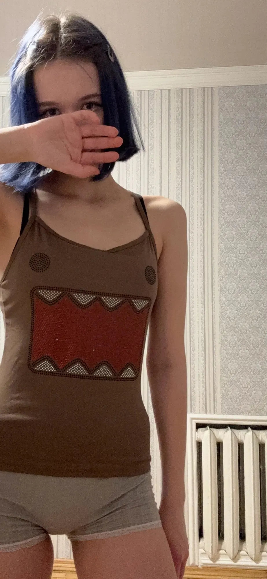 Customer photo - cami worn