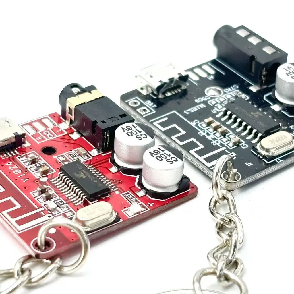 Circuit board keychain component detail