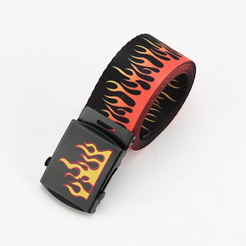 Traffic Cone flame web belt