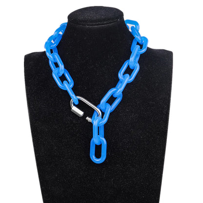 Blue Jelly acrylic chain