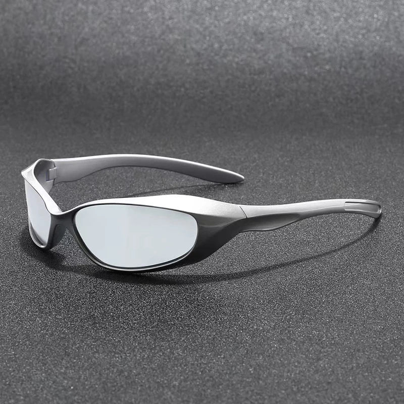 Chrome Mirror wraparound sunglasses