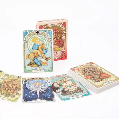 Romantic Lenormand Art Nouveau Tarot Oracle Cards