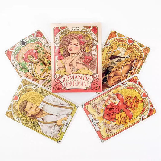 Romantic Lenormand Art Nouveau Tarot Oracle Cards