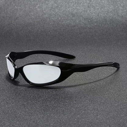 Black Mirror wraparound sunglasses