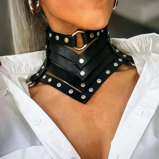Dominion Riveted Corset Collar