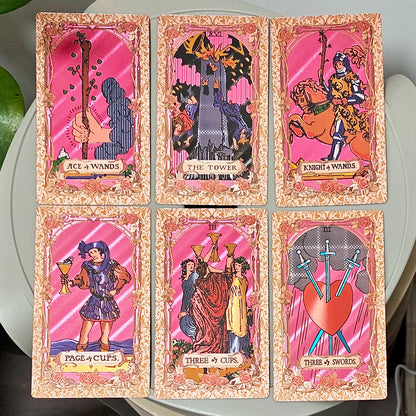 Wands cups and swords minor arcana cards