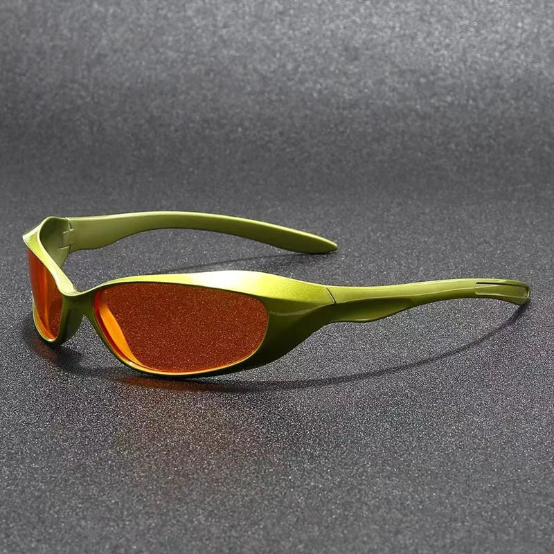 Slime Sunset wraparound sunglasses