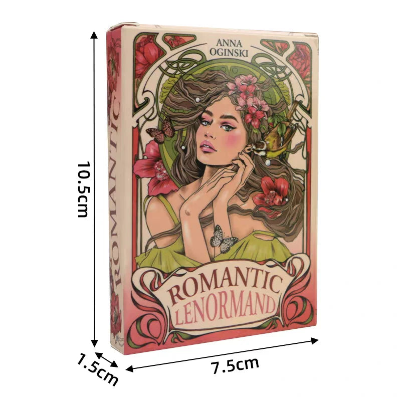 Romantic Lenormand Art Nouveau Tarot Oracle Cards