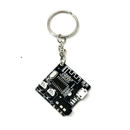 Black Box circuit board keychain
