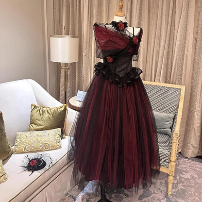 Tulle ball gown on mannequin