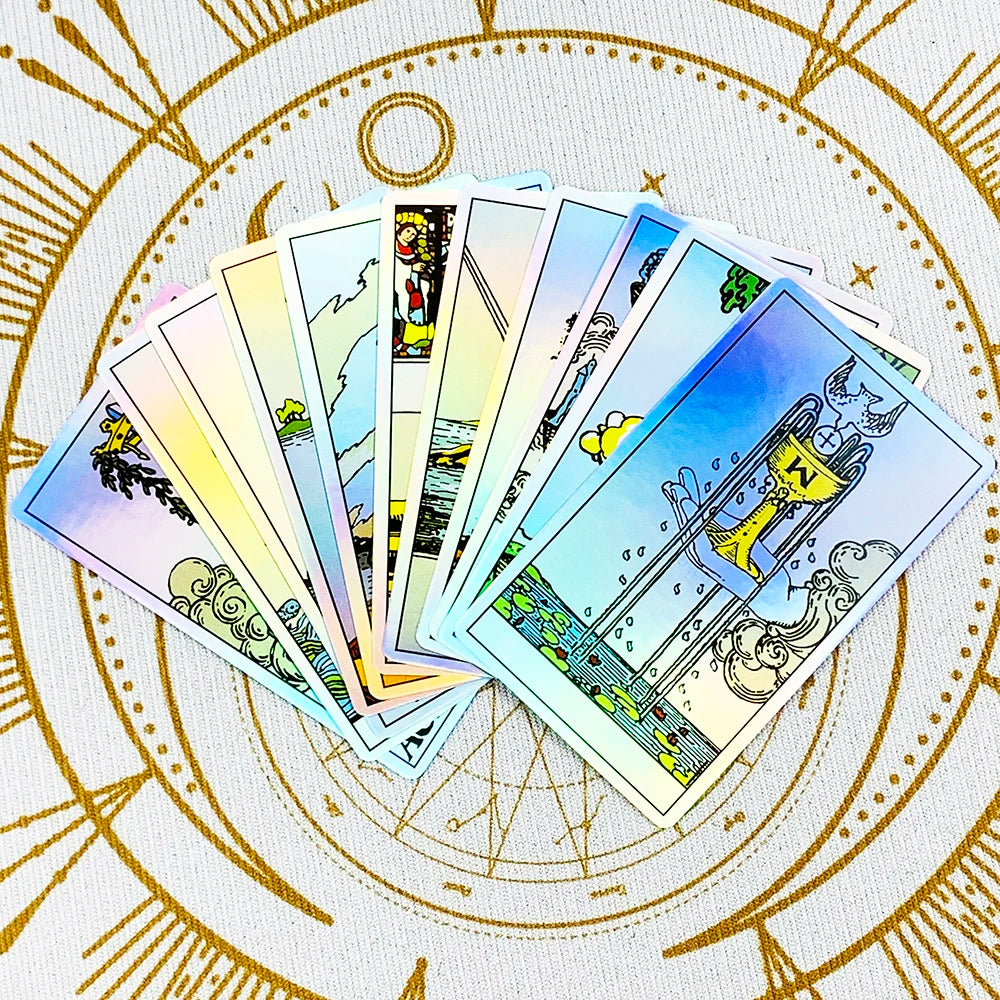 Iridescent Rider-Waite Tarot Cards