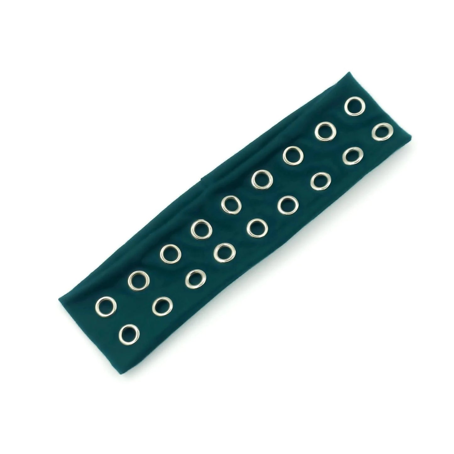 Toxic Green eyelet stretch headband