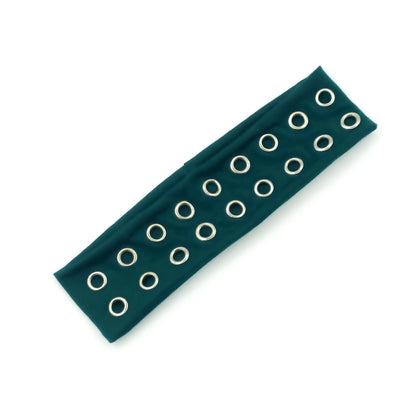 Toxic Green eyelet stretch headband