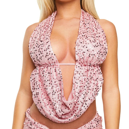 Pink Cowl - Top Only