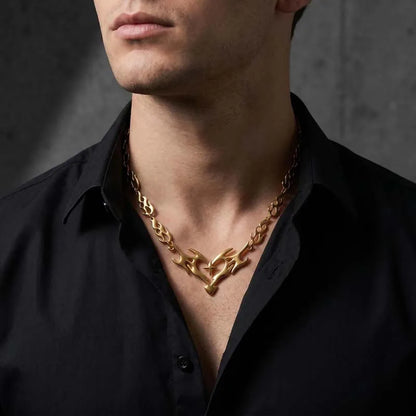 Molten Flame Chunky Choker