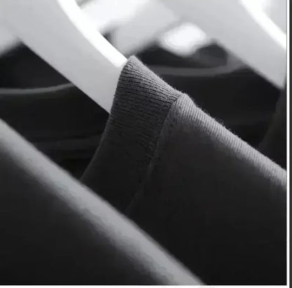 Close up of the heavyweight jersey fabric