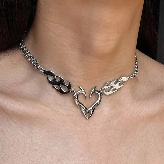 Molten Flame Choker - Gunmetal