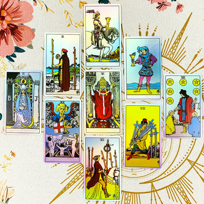 Iridescent Rider-Waite Tarot Cards