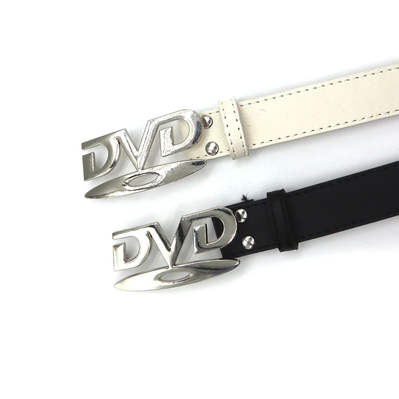 DVD belt black and white