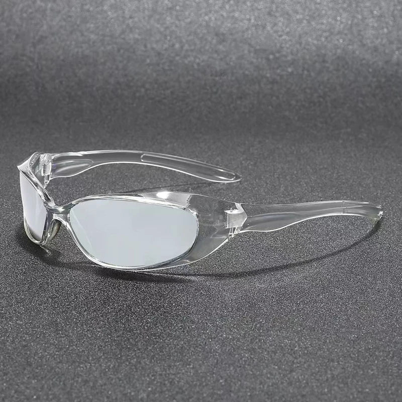 Ice Mirror wraparound sunglasses
