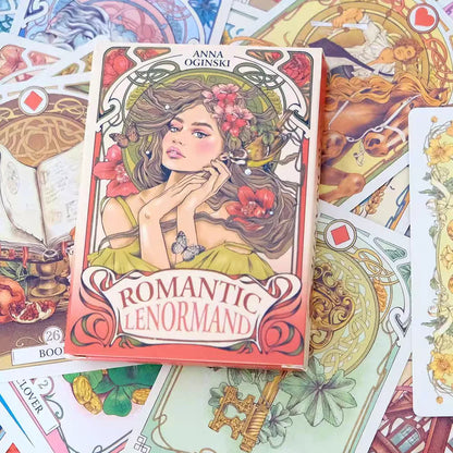 Romantic Lenormand Art Nouveau Tarot Oracle Cards