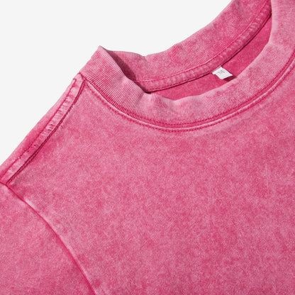 Close up of the mineral washed cotton