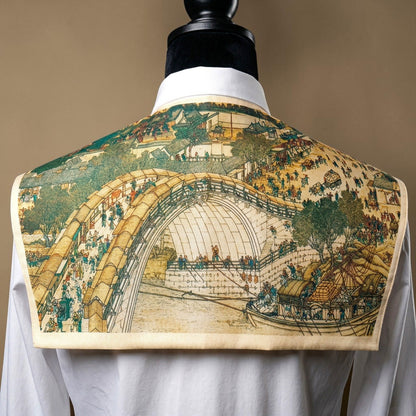 Qingming Festival Scroll Art Collar