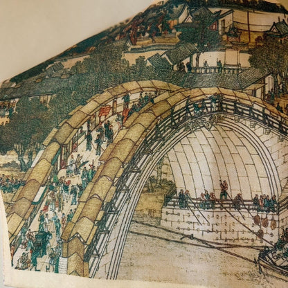 Qingming Festival Scroll Art Collar