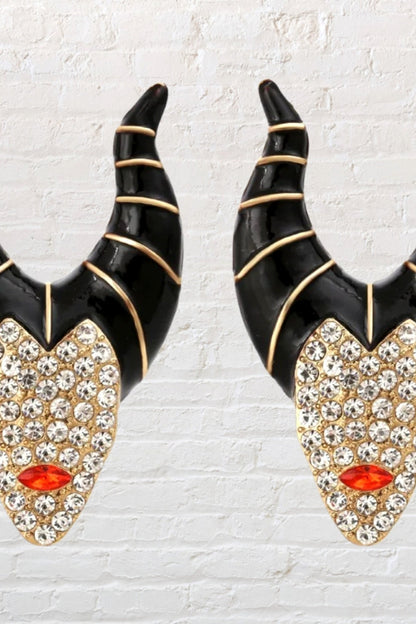 Maleficent's Charm Earrings