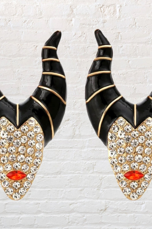 Maleficent's Charm Earrings