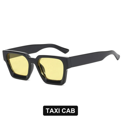 Taxi Cab chunky square sunglasses