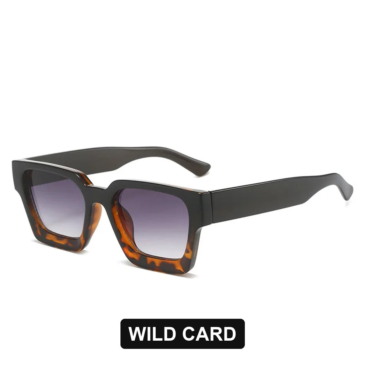 Wild Card chunky square sunglasses