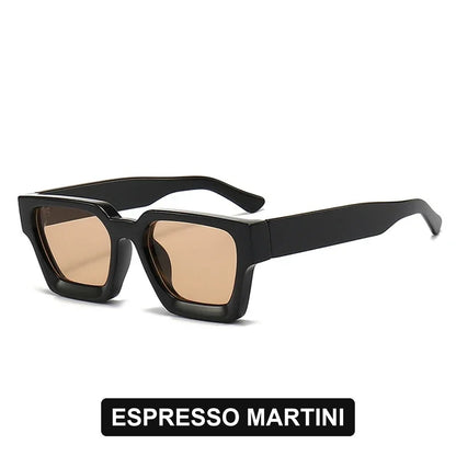 Espresso Martini chunky square sunglasses