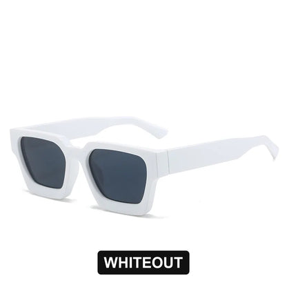 Whiteout chunky square sunglasses