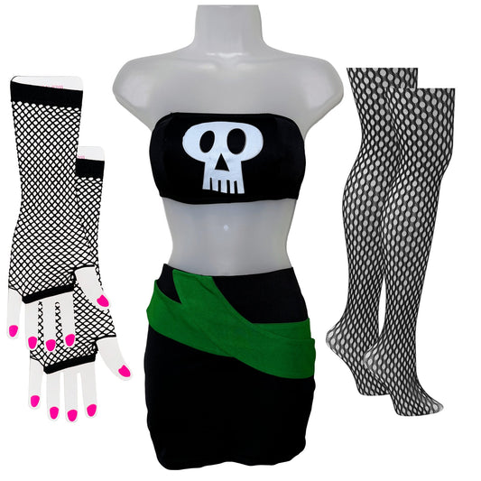 Phantom Goth Cosplay Outfit