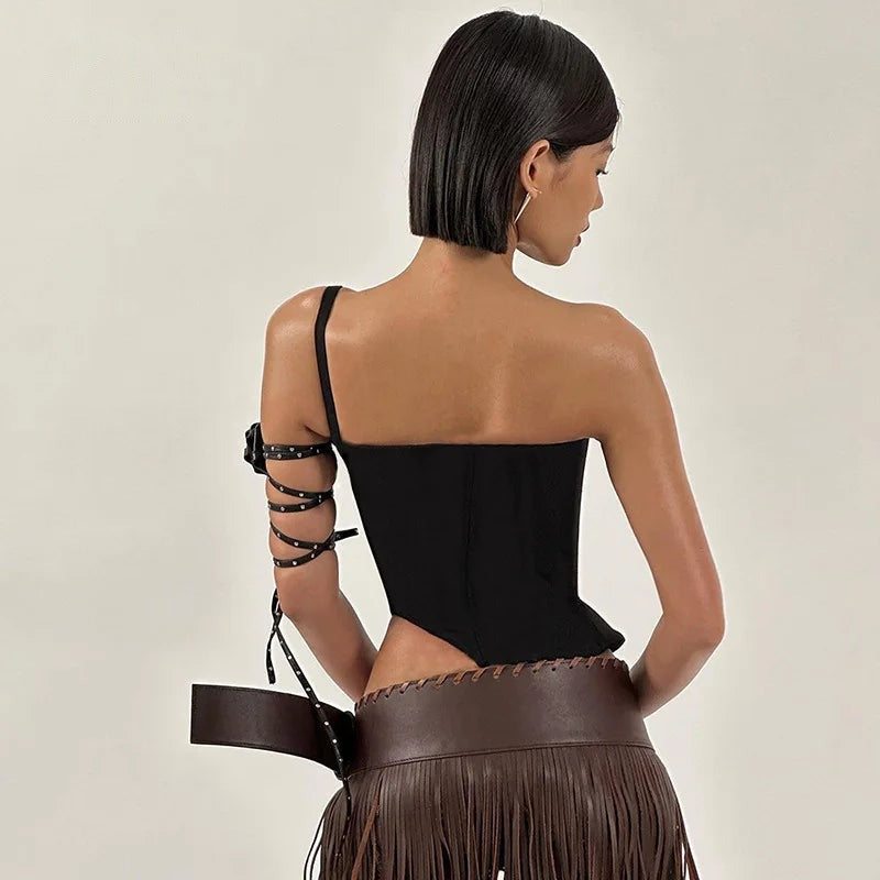 Nightshade corset top back