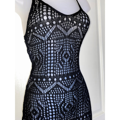 Sandy Shores Cover Up Dress - Onyx