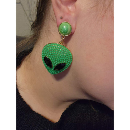 New Alien Drop Dangle Earrings