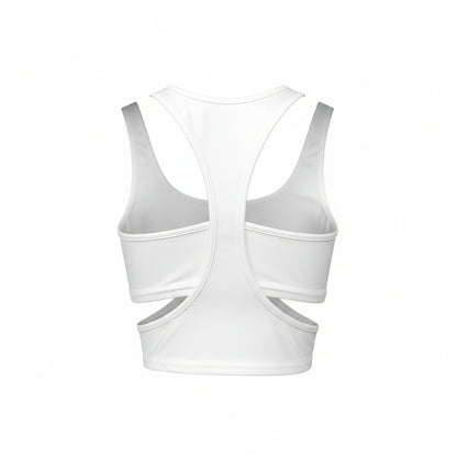 Frosty Slice Crop Top