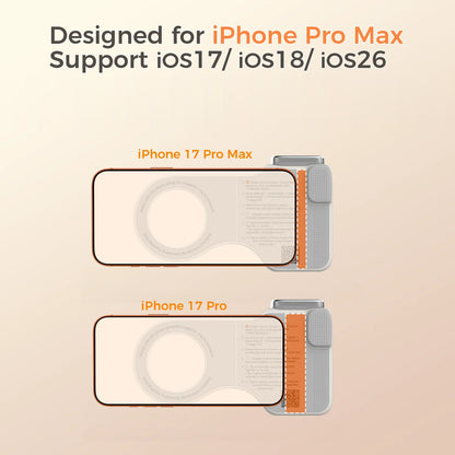 Extended holder fits large Pro Max sized phones