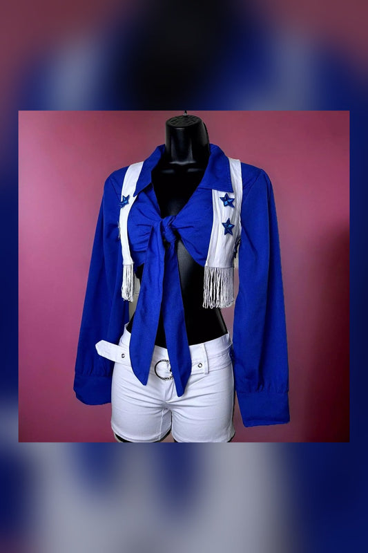 Dallas Cowboy Cheerleader Costume Set