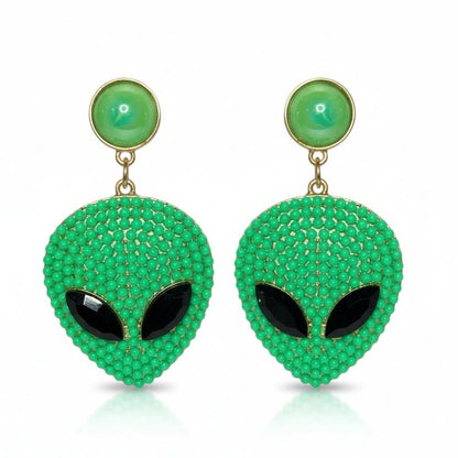 New Alien Drop Dangle Earrings