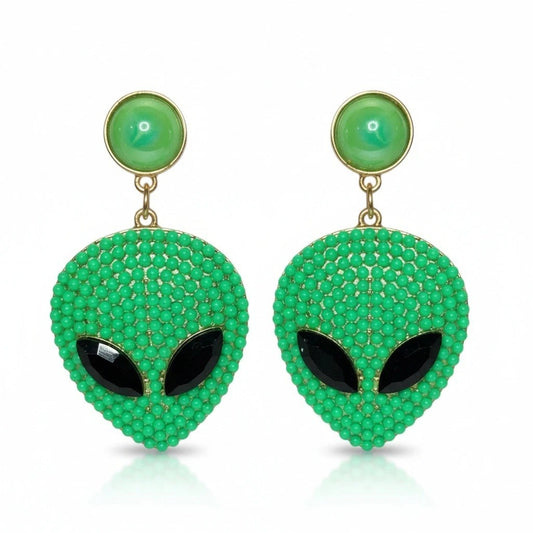 New Alien Drop Dangle Earrings