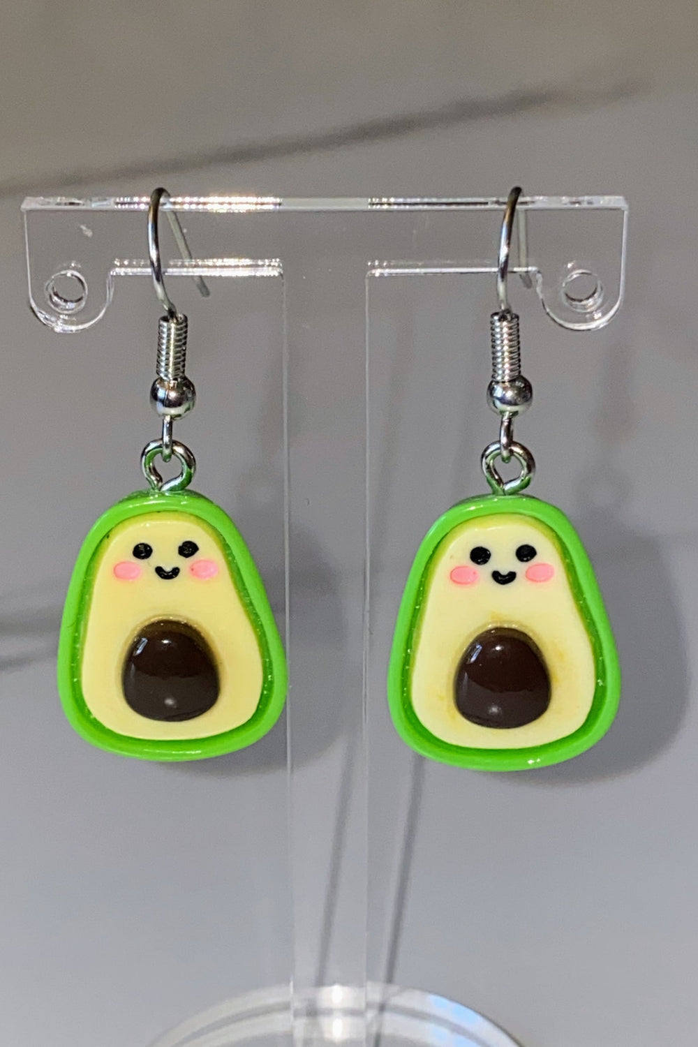 Avacado Cartoon Dangle Earrings